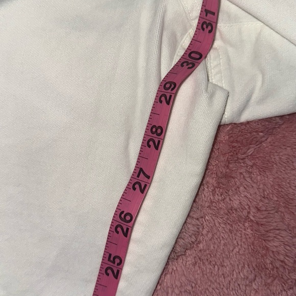 Peruvian Connection Women's Pants Cotton Blend White Size 10 EUC - Picture 6 of 7